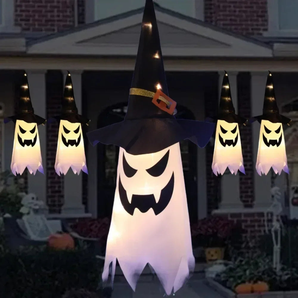 Halloween Decoration Outdoor Party Decoration Indoor Ghost Decoration Ghost Lights Courtyard Party Garden New