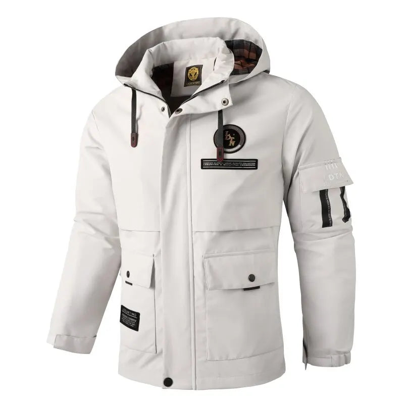 Men’s Hooded Casual Parka