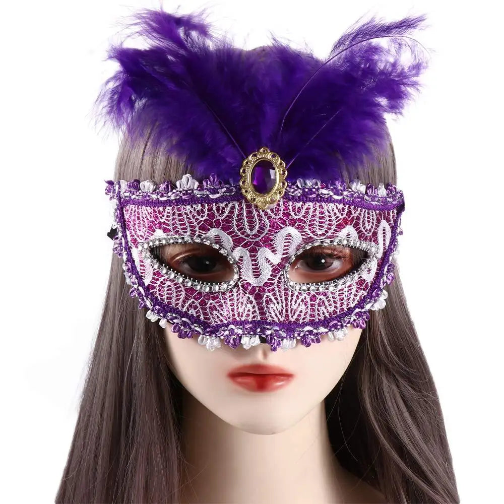 Dancer Mask Carnival Costume Props For Women Men Half Face Mask Halloween  Masks Prom Party Supplies Party Cosplay Props
