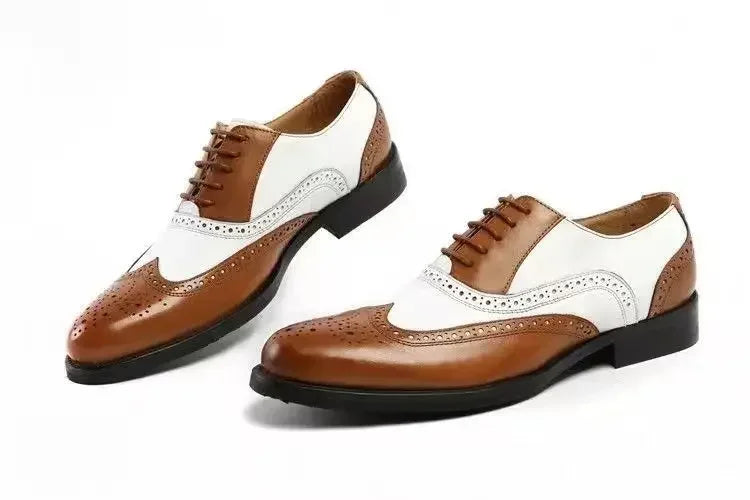 Designer's Classic Men's Formal Shoes, Lace Up Shoes, Plus Size Pointed Business Casual Comfortable Men's Wedding Formal Shoes