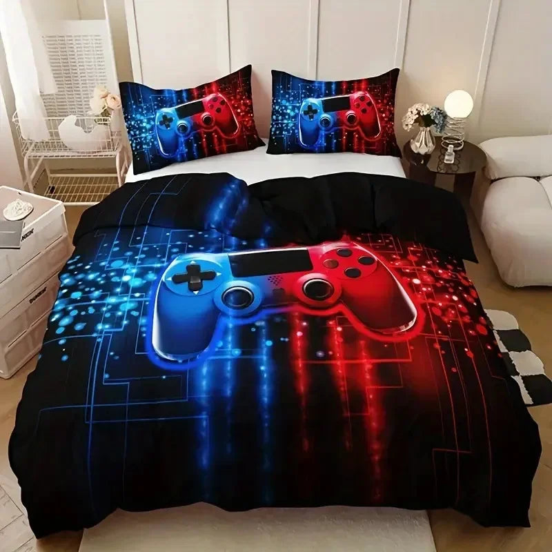 Juego de funda de edredón para jugadores