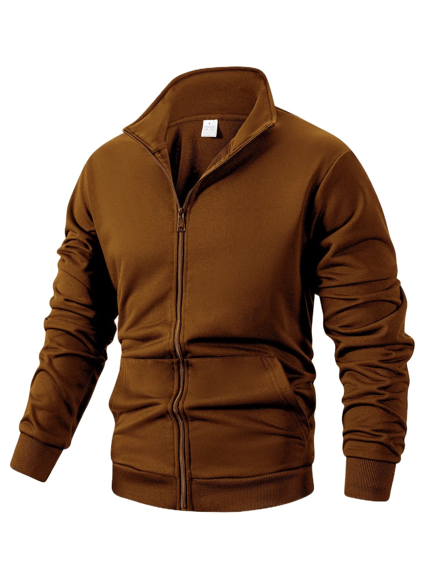 Men's Lightweight Work Jackets Mens Fashion Full Zip Long Sleeve Jacket Sweatshirts Casual Sport Cardigan Jacket Coat
