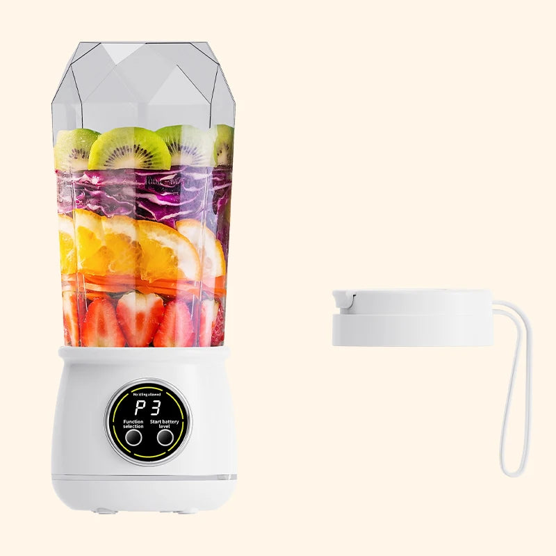 1 USB rechargeable electric stick juice cup | Portable multifunctional blender suitable for fresh fruits