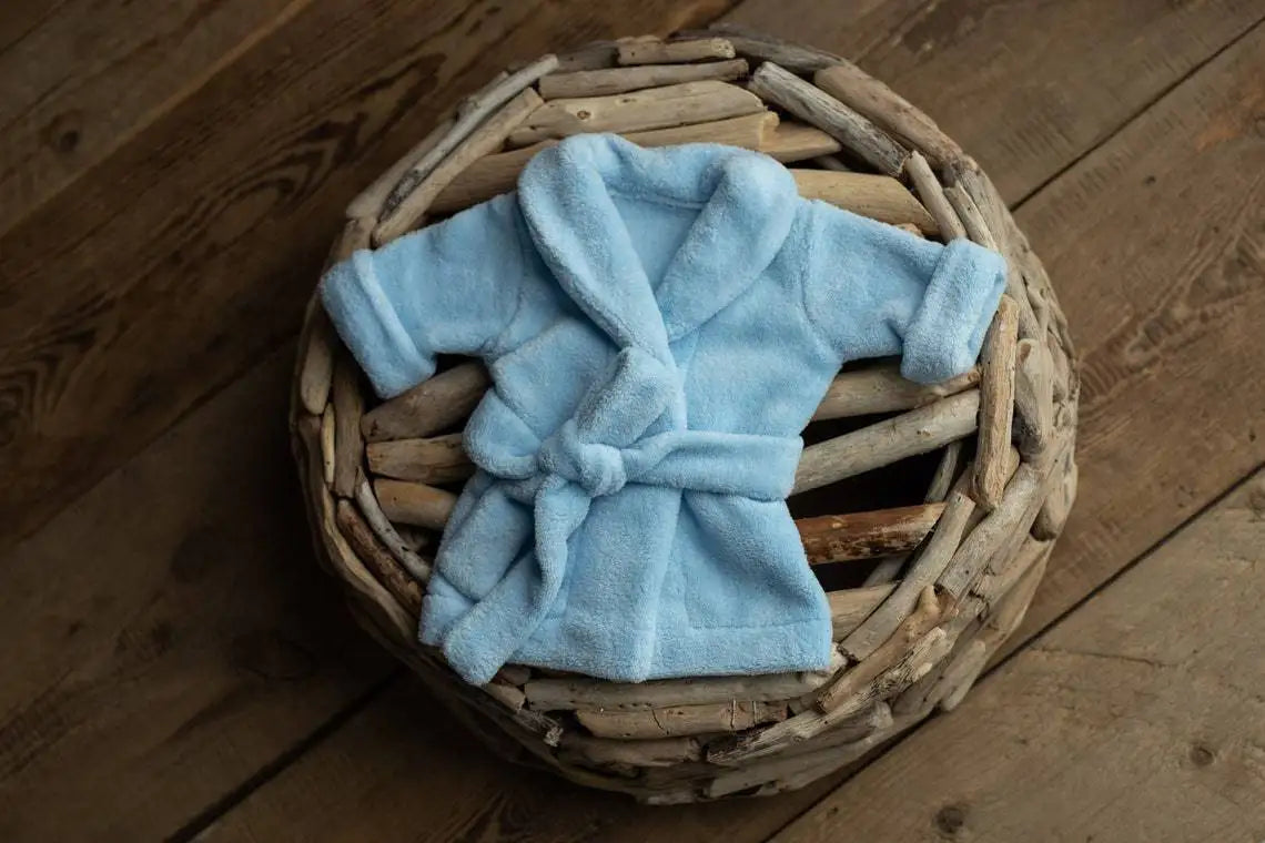 New Born Baby Girl Clothes Newborn Photography Outfit Fotografia Acessorios Baby Photo Props Bathrobe with Belt Bath Towel Set