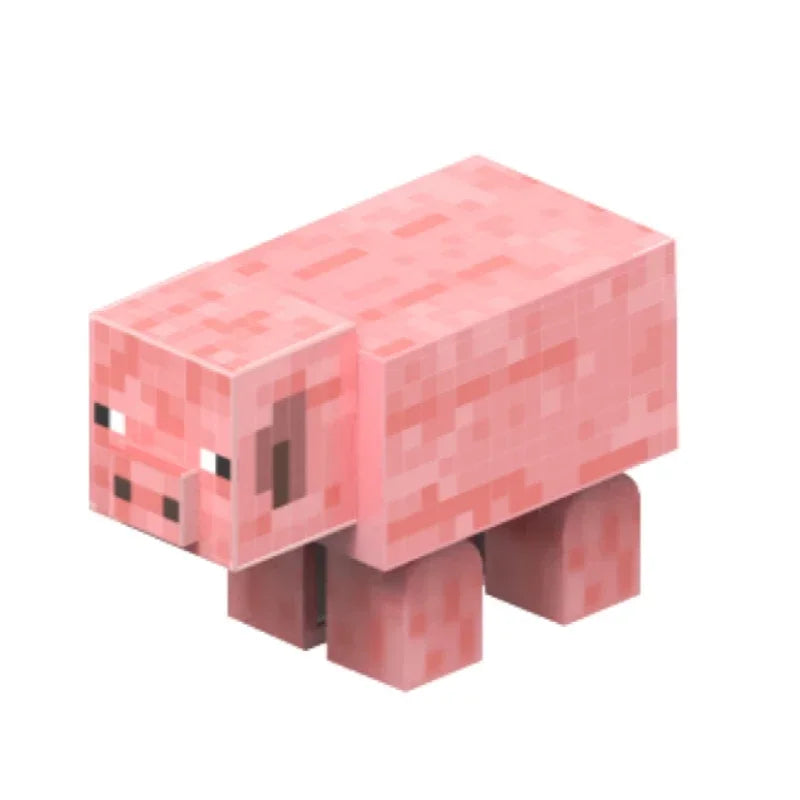 Bloques de construcción de animales, muñecos, niños y niñas, rompecabezas, juguetes, regalo.