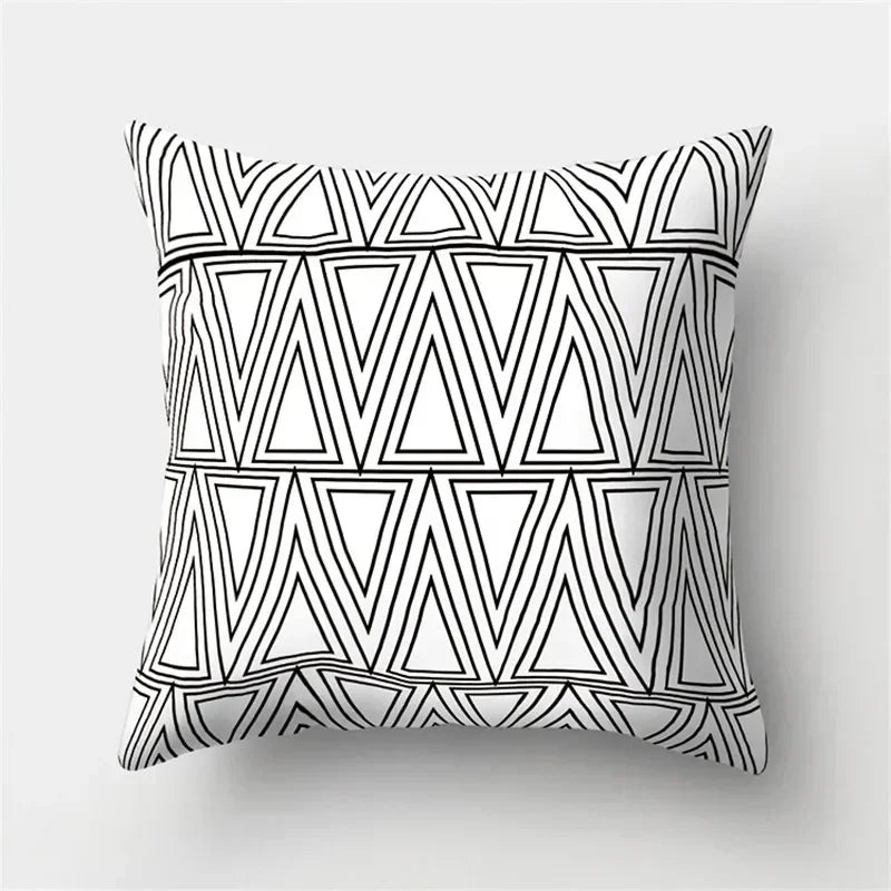 Geometric Cushion Cover