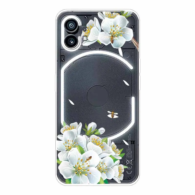 Case for Nothing Phone 1 Cover Transparent Soft TPU Silicone Cases for Nothing Phone One Phone 1 Clear Coque Cute Phone1 2022