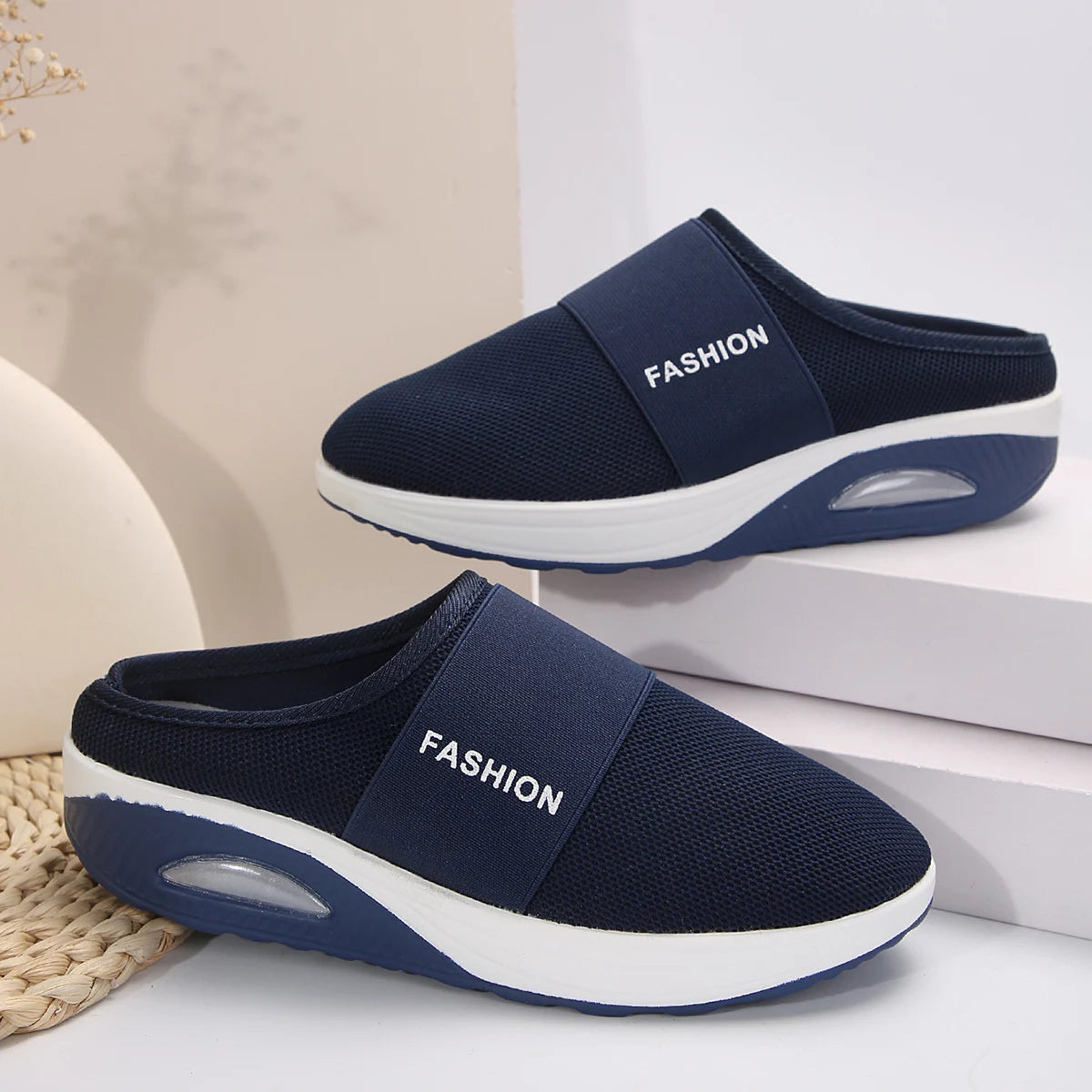 Women Wedges Slippers New Summer Sandals Vintage Anti-slip Casual Shoes for Women Platform Retro Slippers Slides Women