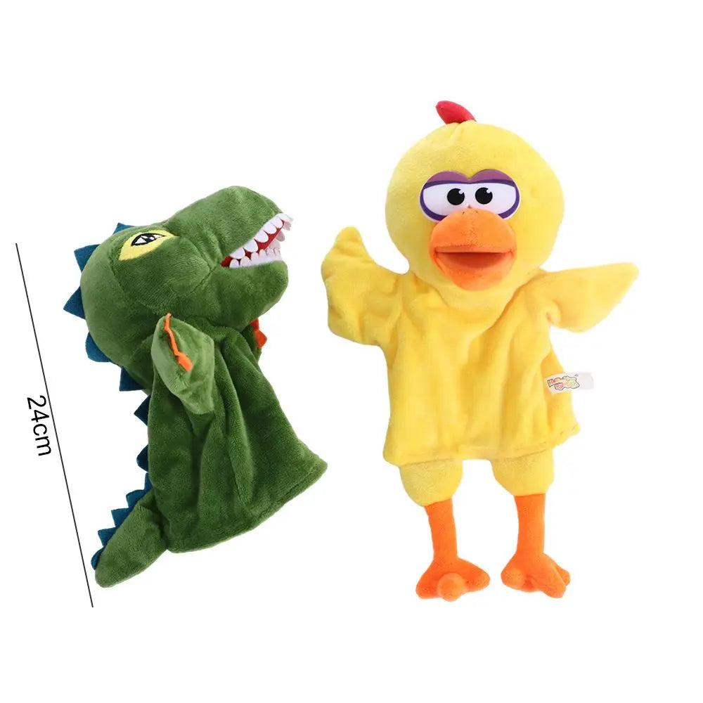 para Niños Peluches Peluches Oso Tiburón Peluches Marioneta de Dedo Títere Animal Muñeco de Peluche