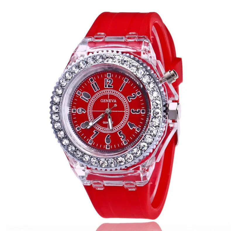 LED Luminous Jelly Watch