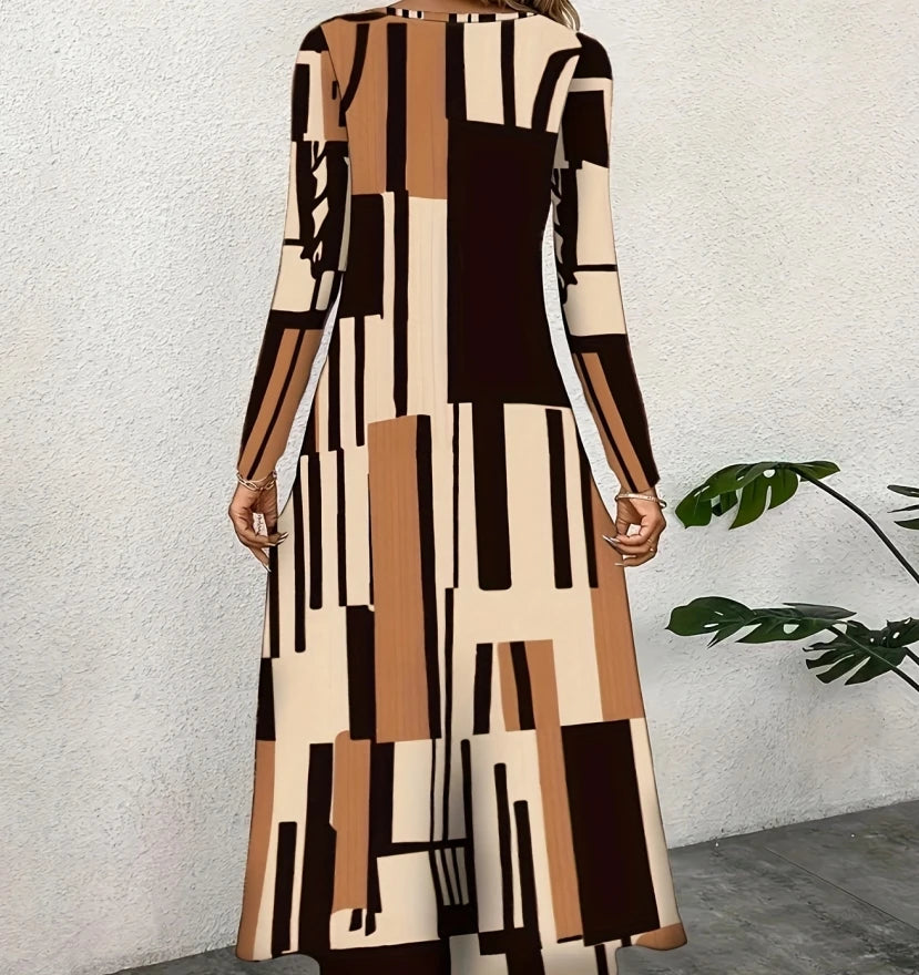 Vestido elegante de moda para mujer, vestido holgado informal, vestido de mujer, nuevo temperamento