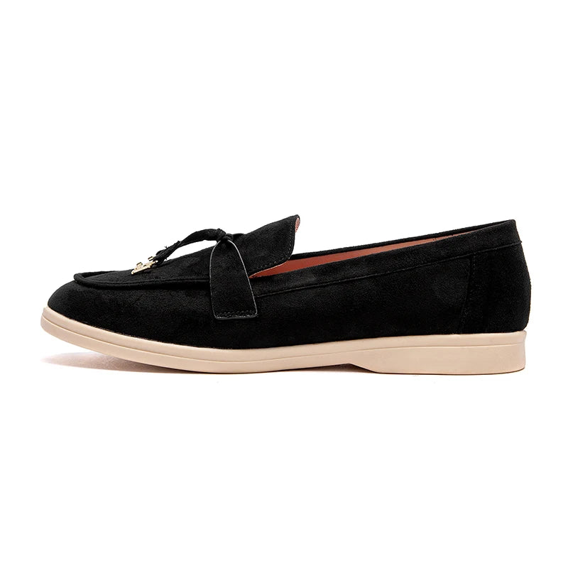 Women's Lefu Shoes New Business Comfortable and Lightweight Lefu Shoes Suitable for Work Flat Shoes