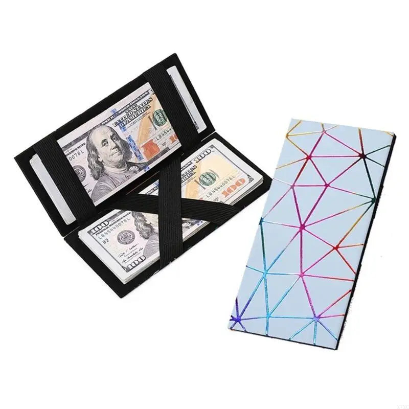 X7XC Creative Wallet Long Purse PU Leather Wallet Diamond Cash Purse Coin Purse