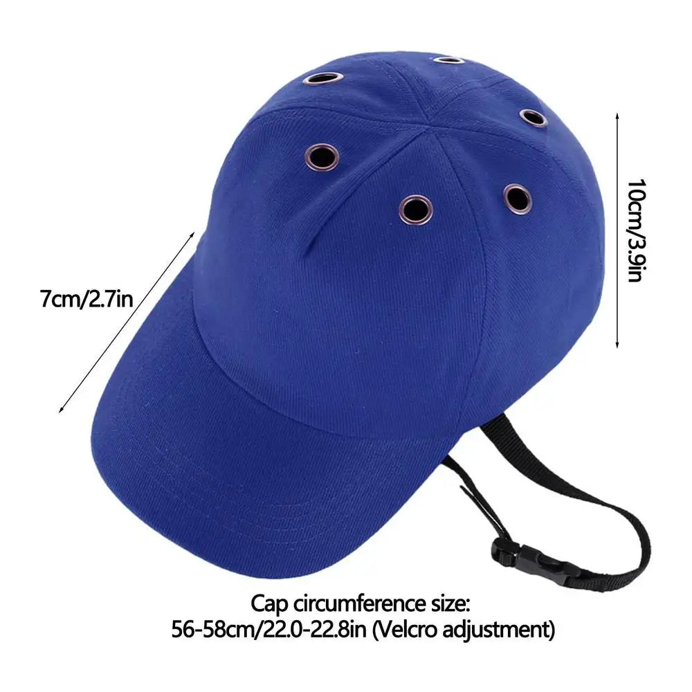 Baseball Safety Caps Bicycle Helmets Unisex Safety Hat For Cycling Running Climbing Hiking Camping Fishing Outdoor Bike Helmet