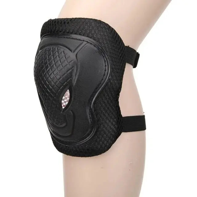 Women Men Elbow Wrist Knee Pads Protective Gear Set Skate Roller Cycling Bike 6pcs set of roller skating ice protection knee pad