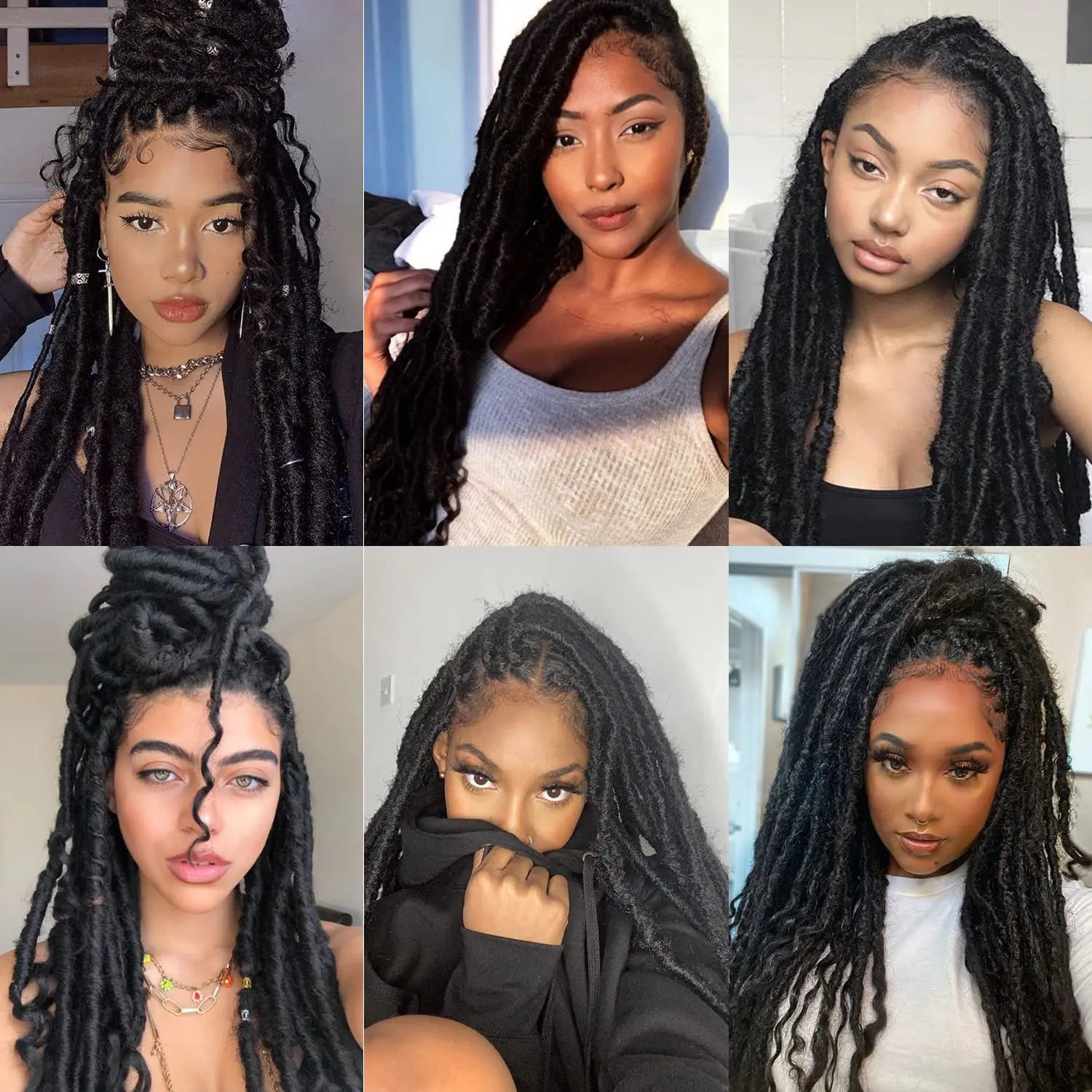 Faux Locs Lacias – Suaves, Prelazadas y Fáciles de Instalar