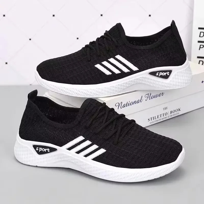 NUEVAS Zapatillas de Coco de Moda para Mujer, Deportivas, Transpirables, con Malla de Suela Blanda, Ligeras e Informales