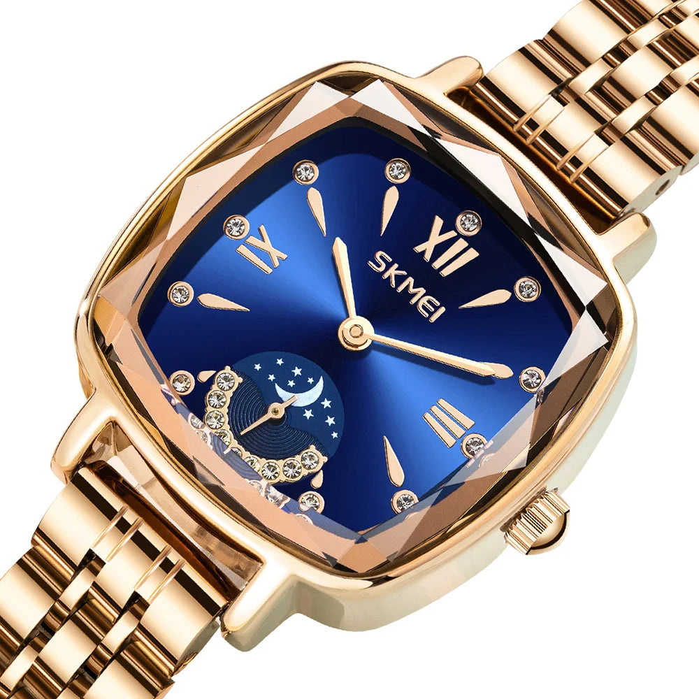Luxury Watch for Woman Waterproof Stainless Steel Quartz Ladies Watch High Quality Women's Watches Elegant Female Clock