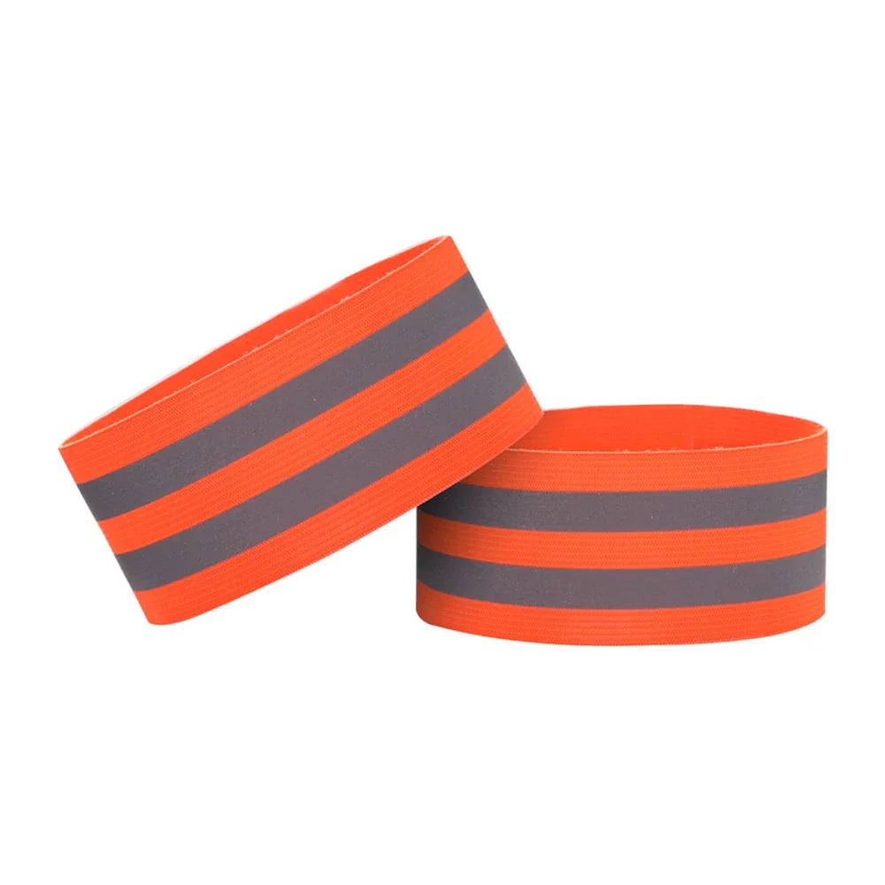 Reflective Bands For Wrist Arm Ankle Leg High Visibility Reflect Straps For Night Walking Cycling Running Safety Reflector Tape