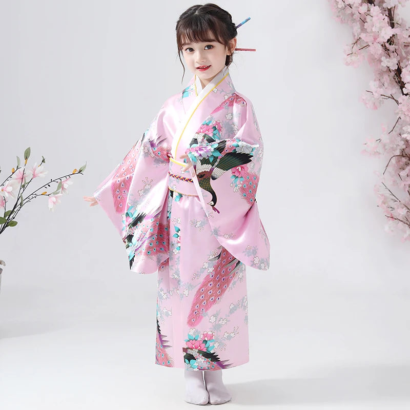 Kids Japanese Kimono Set