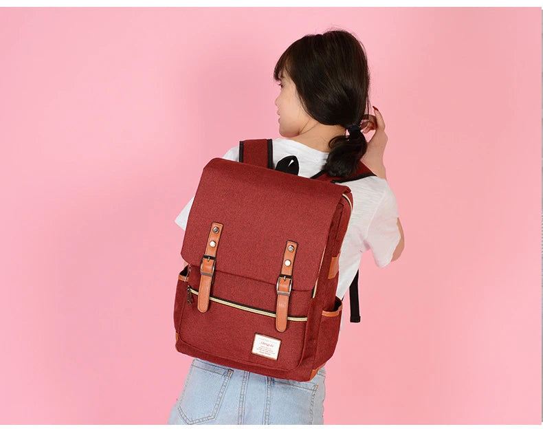 Backpack, Casual Large-Capacity Laptop Bag, Student School Bag, Multi-Functional Bag, Outdoor Travel Backpack, Unisex Bag