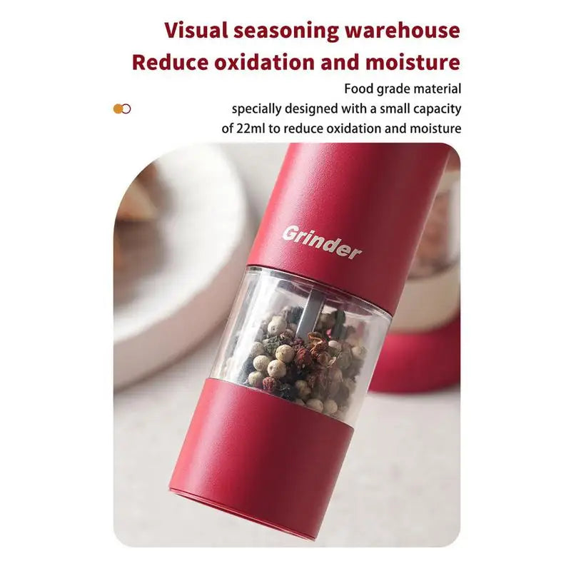 Electric Automatic Mill Pepper and Salt Grinder Spice Grinder Kitchen Cooking Tool Spice Mill Kitchen Tool