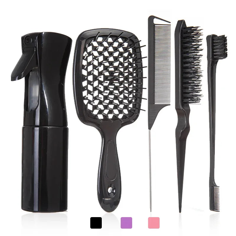 Curly Hair Brush Set (5PCS)