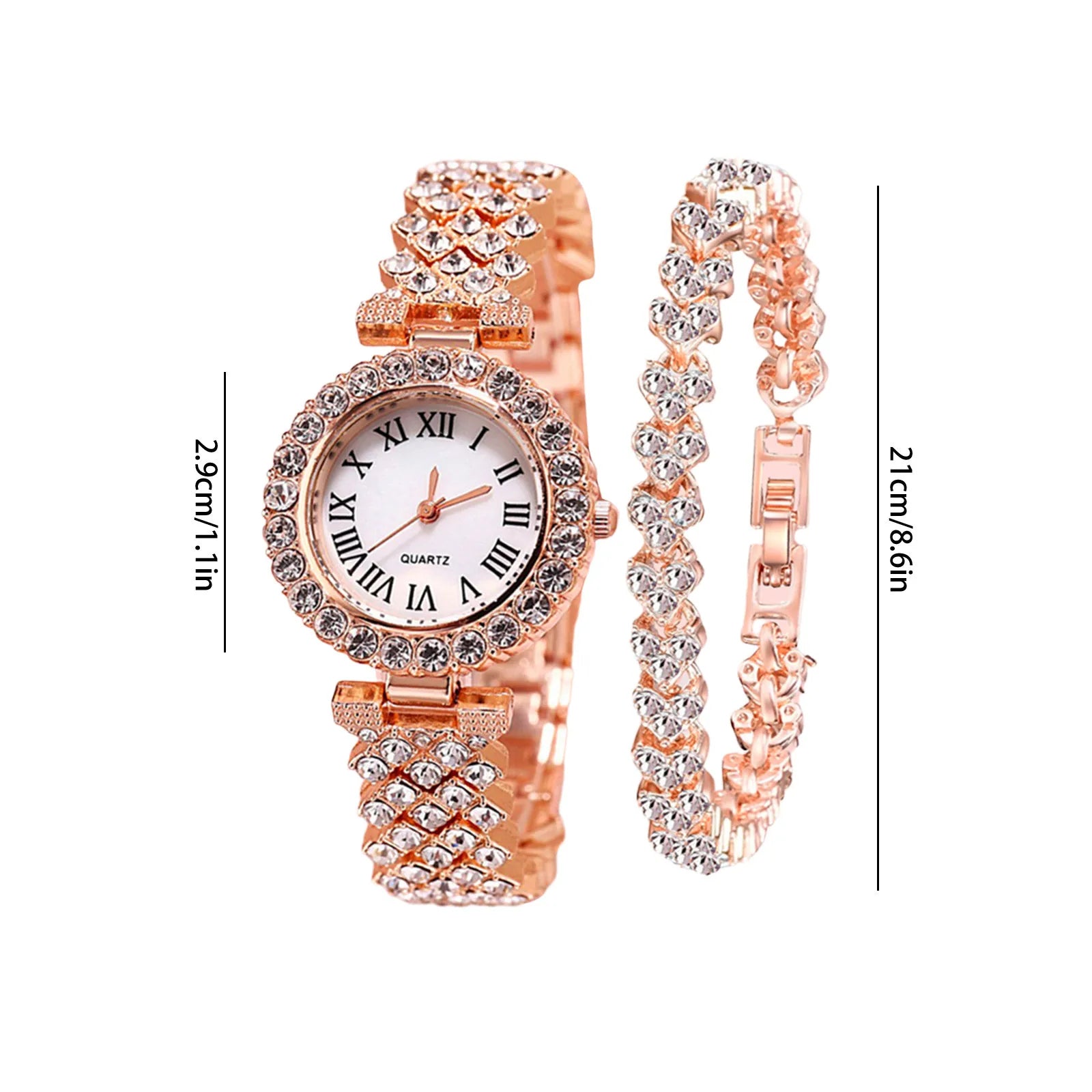 Watch For Women Watches  Best Selling Products Luxury Watch Luxury Brand Reloj Mujer Watch Bracelet Set Diamond Steel Band