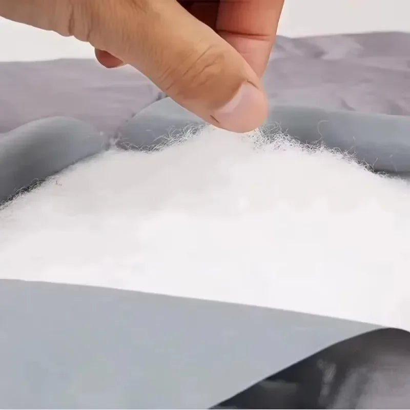 Rideau de porte isolant en coton épais et chaud pour l'hiver, à longues bandes magnétiques, isolation thermique, cloison, fournitures pour la maison