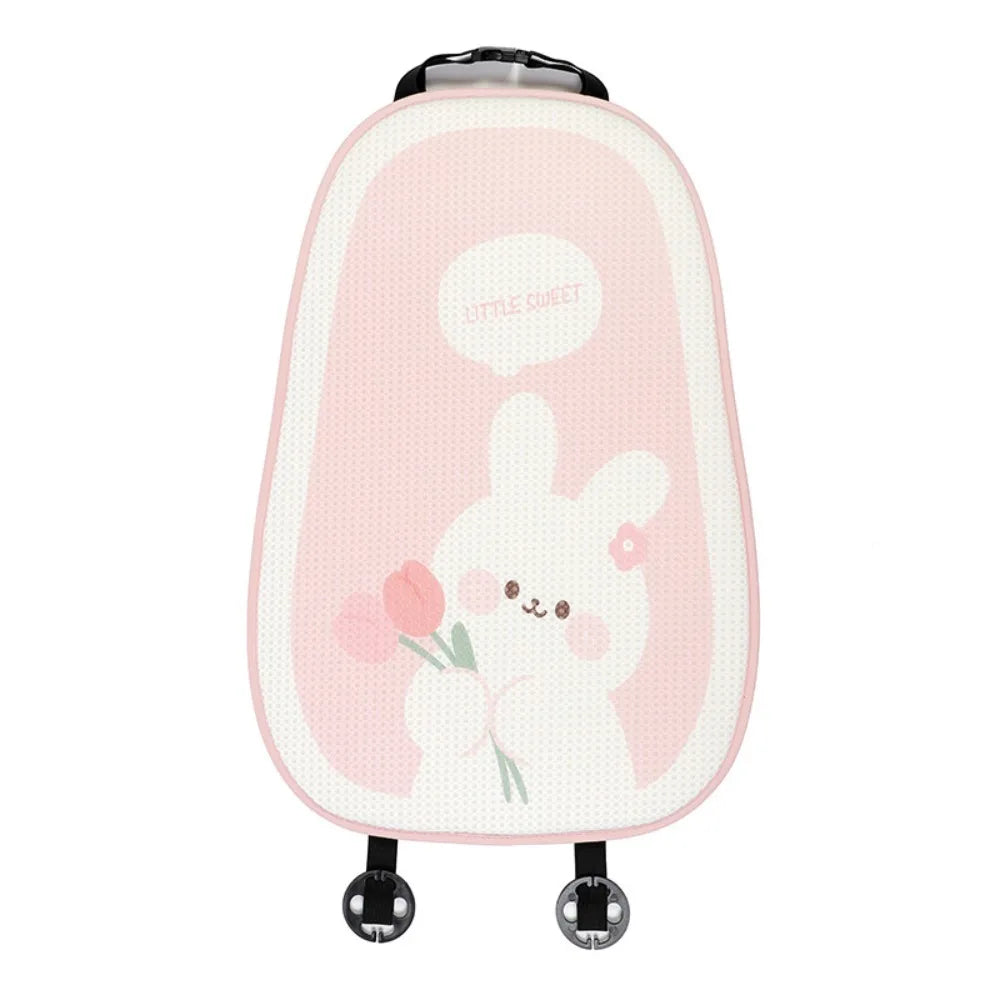 Bear Cartoon Bear Car Seat Cushion Protector Mat Breathable Summer Breathable Seat Pad Honeycomb Dust Proof Car Ice Silk Cushion