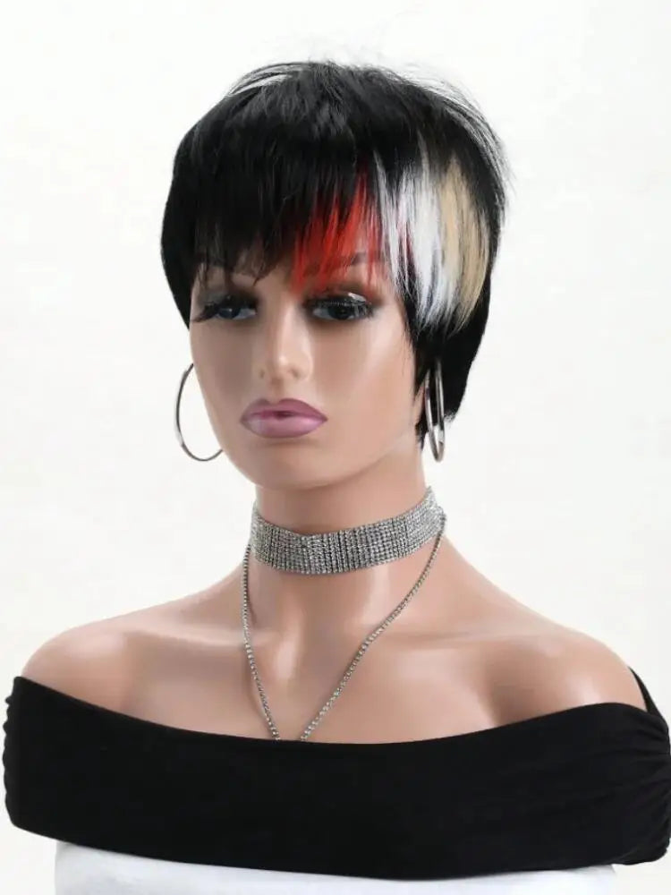 Headband Wig Kinky Straight 26 Inch Kinky Straight Headband Wig Human Hair Glueless Human Hair Wigs Machine Made synthetic