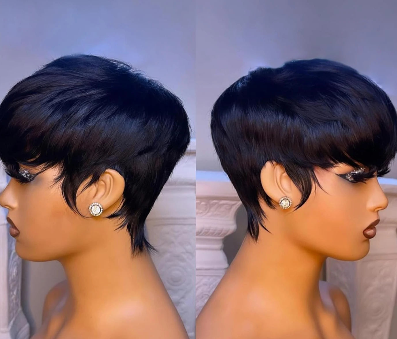 Pixie Cut Human Hair Wig