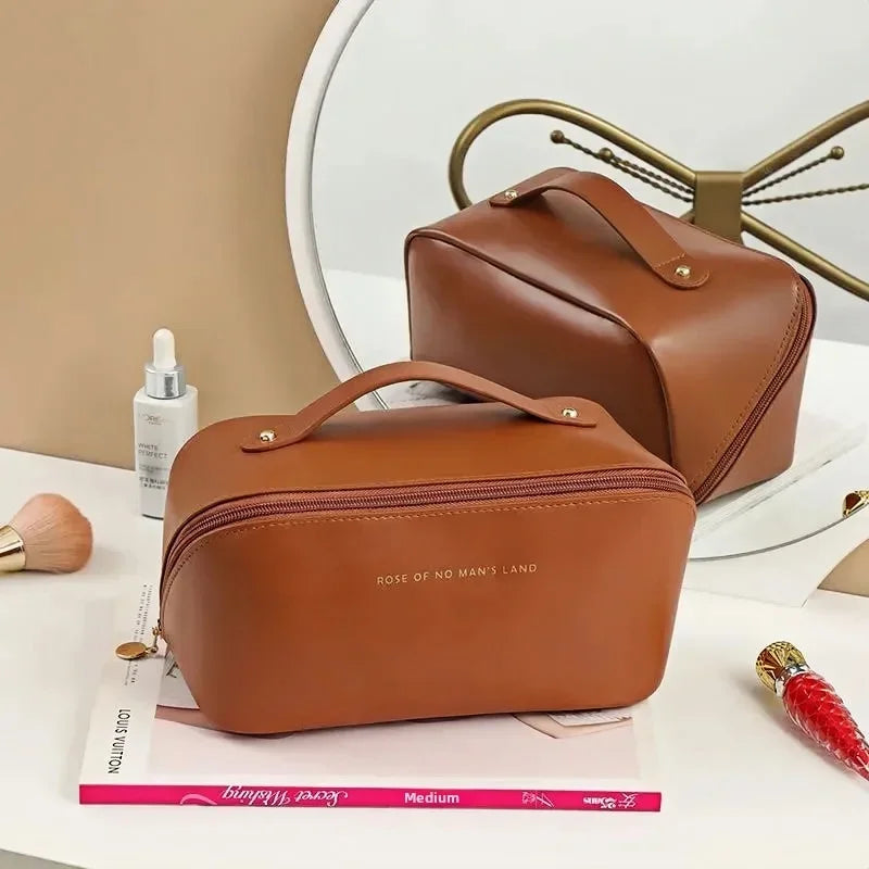Makeup Organizer Female Toiletry Kit Bag Make Up Case Storage Pouch Luxury Lady Box, Cosmetic Bag, Organizer Bag For Travel Zip
