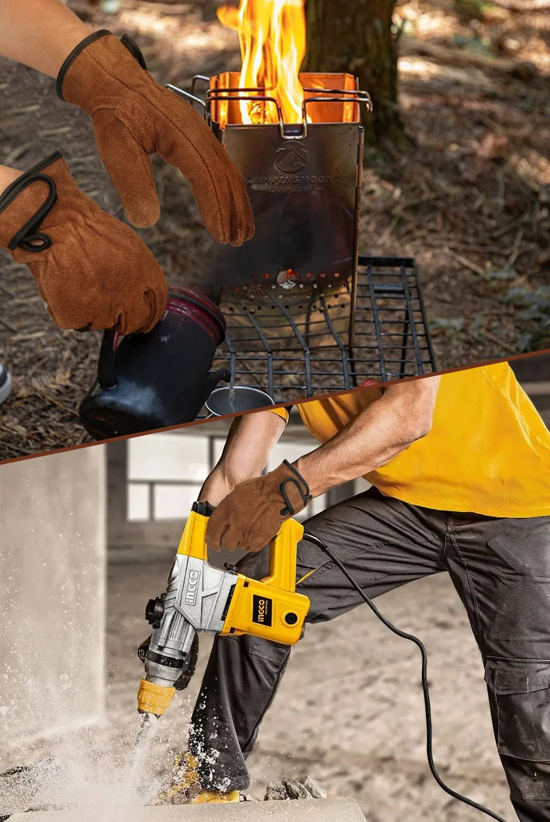 Work Gloves for Men, Work Gloves Men Heavy Duty ,Firm Grip Work Gloves,Puncture Resistant,guantes de trabajo para hombre