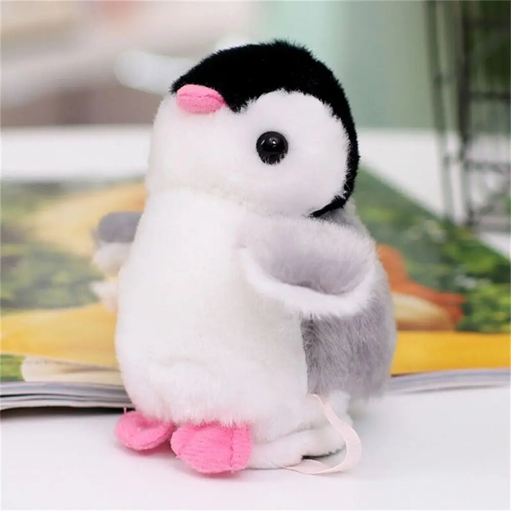 Stuffed Animals Magnetic Shoulder Plush Raccoon Clip on Shoulder Plush Doll Cute Vivid Decorative Animal Plush Toy Kids Gift