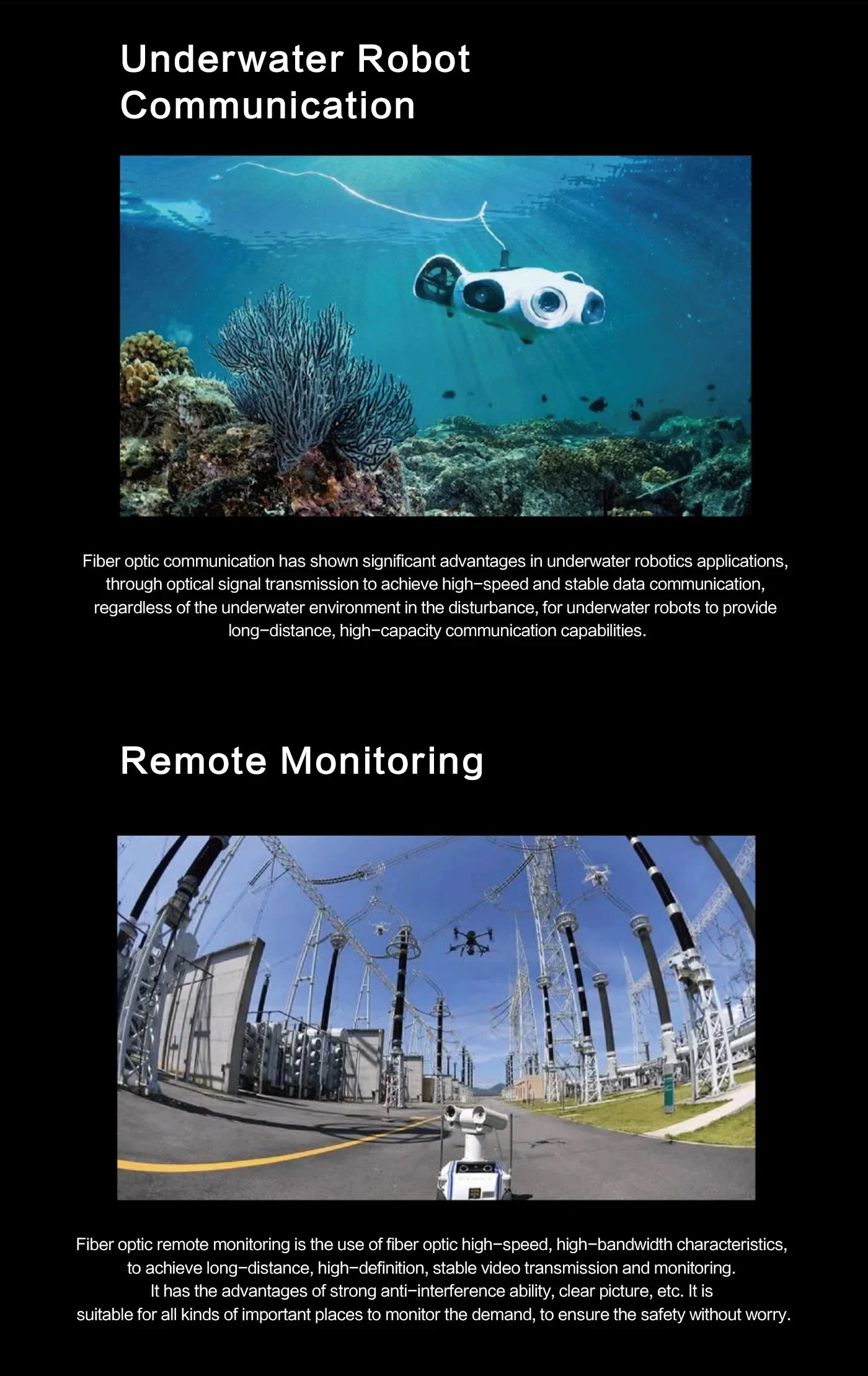 10KM FPV Drones Optical Fiber Image Data Module Relay Extender Optical Link Sky Support up to 20km of Wired Signal Transmission