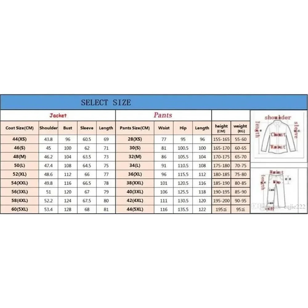 Design Men Suits Blue Pink Peak Lapel 3 Pieces Jacket Pant Vest High Quality Single Breasted Male Clothing Classic Simple