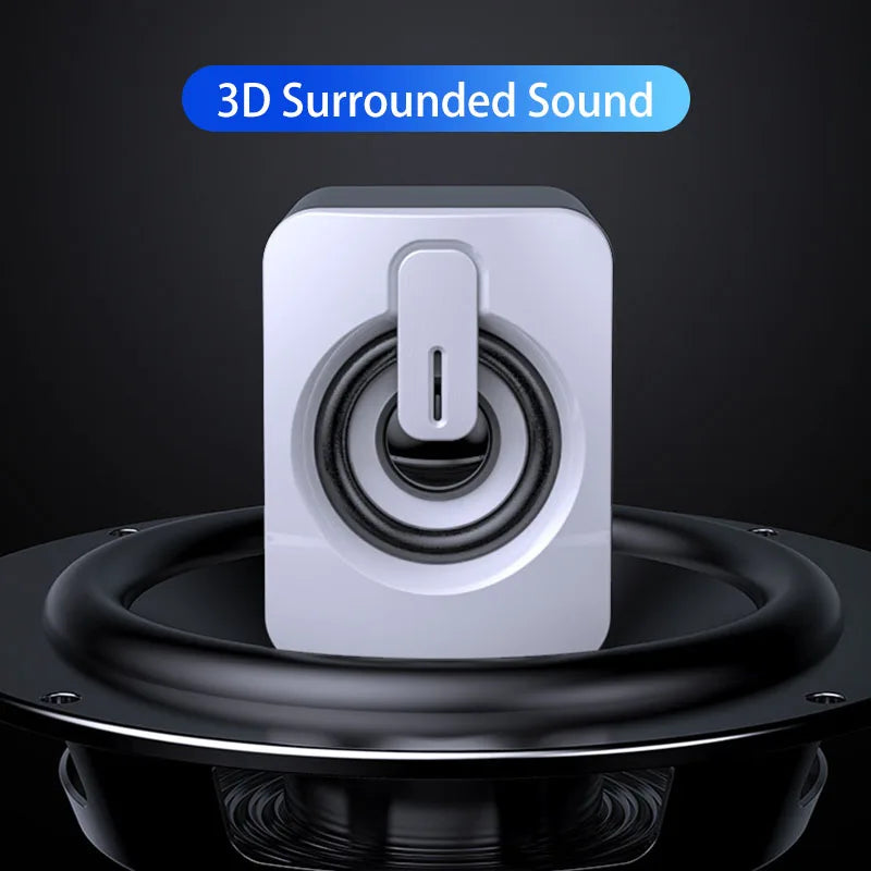 Altavoz de computadora para PC portátil de escritorio Caixa De Som Caja de sonido Sistema de audio de música Bocina Columna Acústica Columna Unidad amplificada