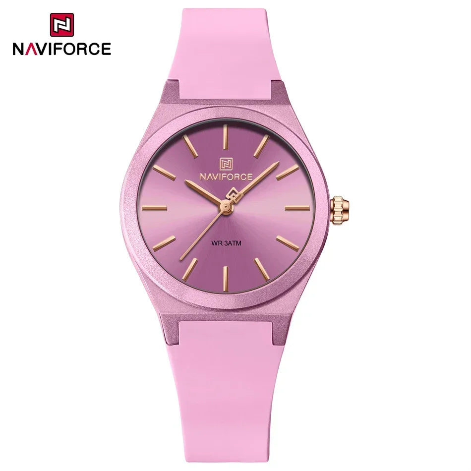 NAVIFORCE Women Watches Luxury High Quality Quartz Watch Ladies Creative Clocks Waterproof Female Wristwatches Relogio Feminino