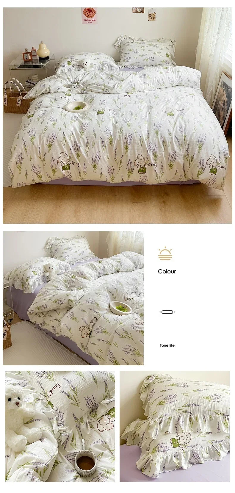 Duvet Cover Double Bed edredom casal Breathable Quilt Cover for Home 150x200 Comforter Covers (No Pillowcase)