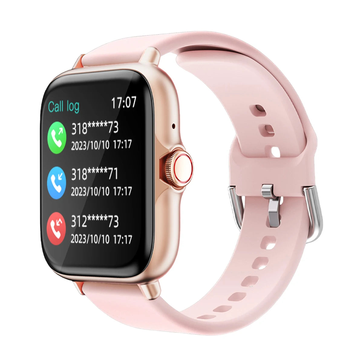 1,83'' Vanntett Smartklokke med Meldingssvar Anrop Søvnovervåking Sports Skritteller Informasjonsvarsler For iPhone Android