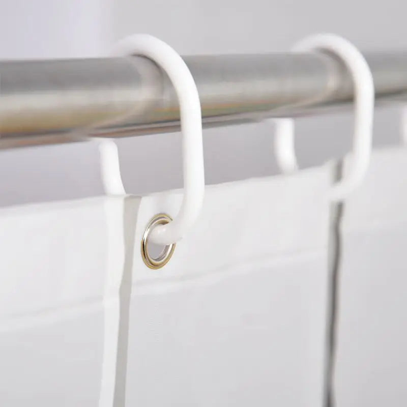 180*200CM Bathroom Shower Curtain Waterproof and Anti-Mold Home Bathroom Screens Decorative Bathtub Curtain with 12 Hooks