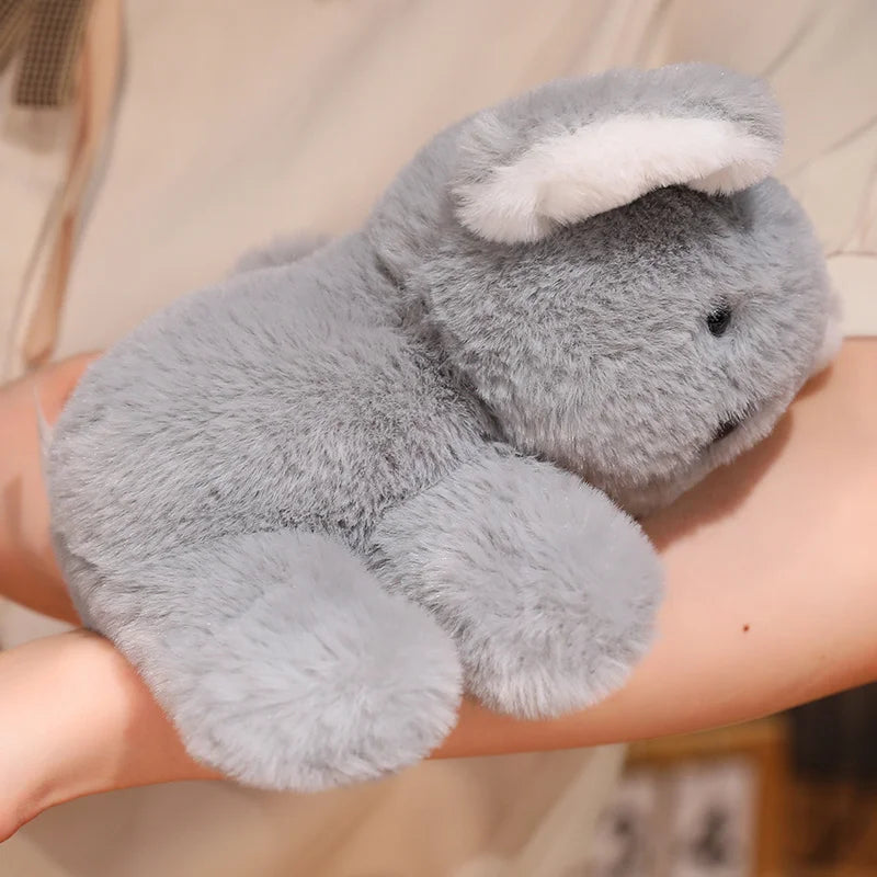 Creative Stuffed Animals Raccoon Fox Husky Cat Monkey Papa Circle Toy Wrapped Around Arm Doll Toys For Kids Birthday Gift
