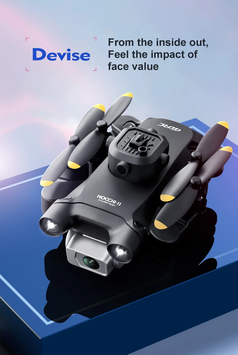 4DRC V30 Mini Drone 4K HD Dual Camera WIFI FPV Drones Profesional Five-sided Obstacle Avoidance Drone RC Helicopter Toy Gift