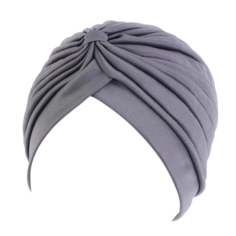 Knotted Ruffle Turban