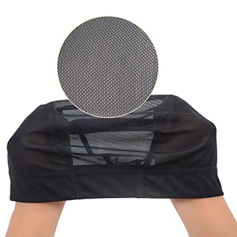 Mesh Cap Wig Caps for Making Wig Stretchy Wig Cap with Wide Elastic Band M
