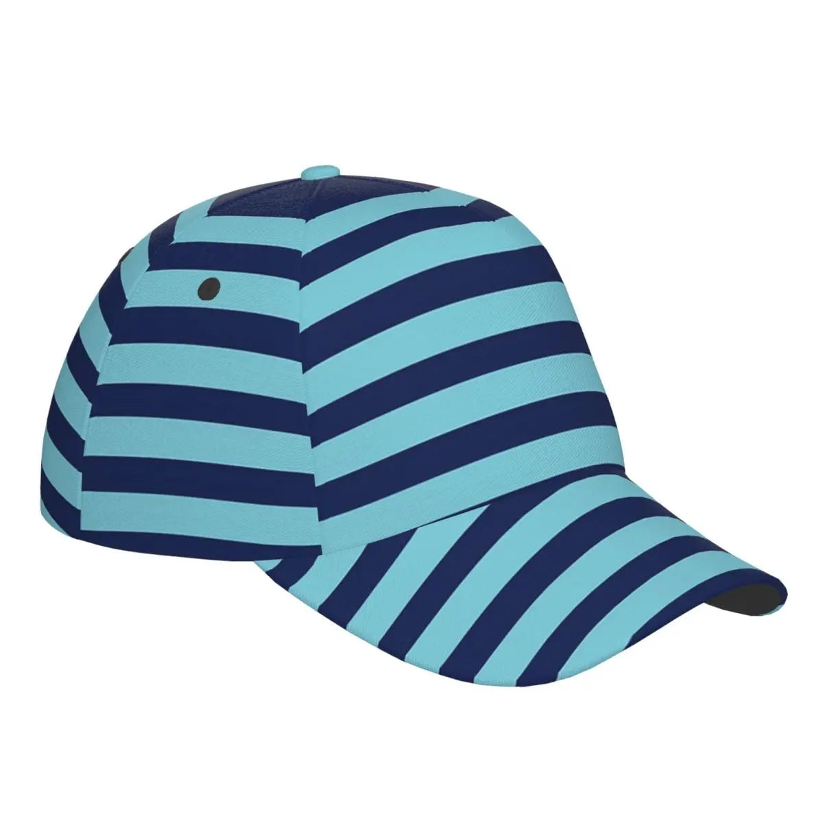 Gorra de béisbol de malla con broche de presión