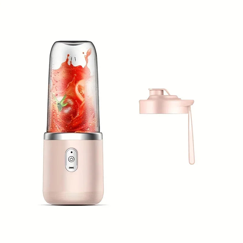 6-bladers 400 ml bærbar blender elektrisk juicer kopp for reise bærbar juicer mikser usb fersk fruktjuice blender smoothie