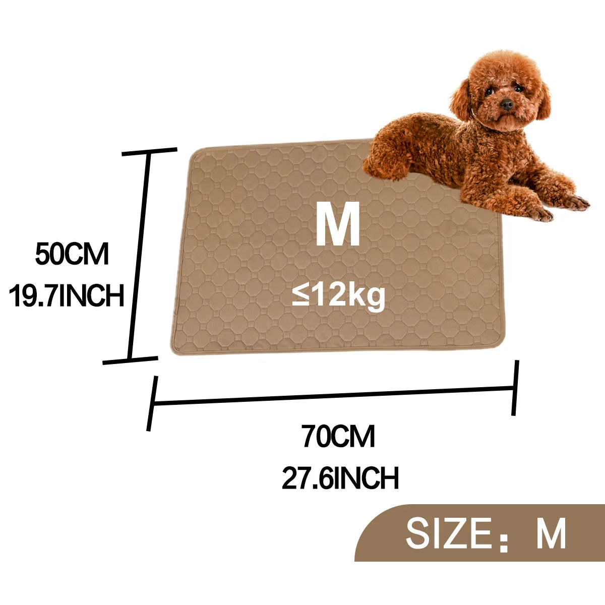 Coussinets absorbants pour urine de chien, réutilisables, imperméables, antidérapants, pour siège auto, accessoires d'entraînement pour animaux de compagnie.