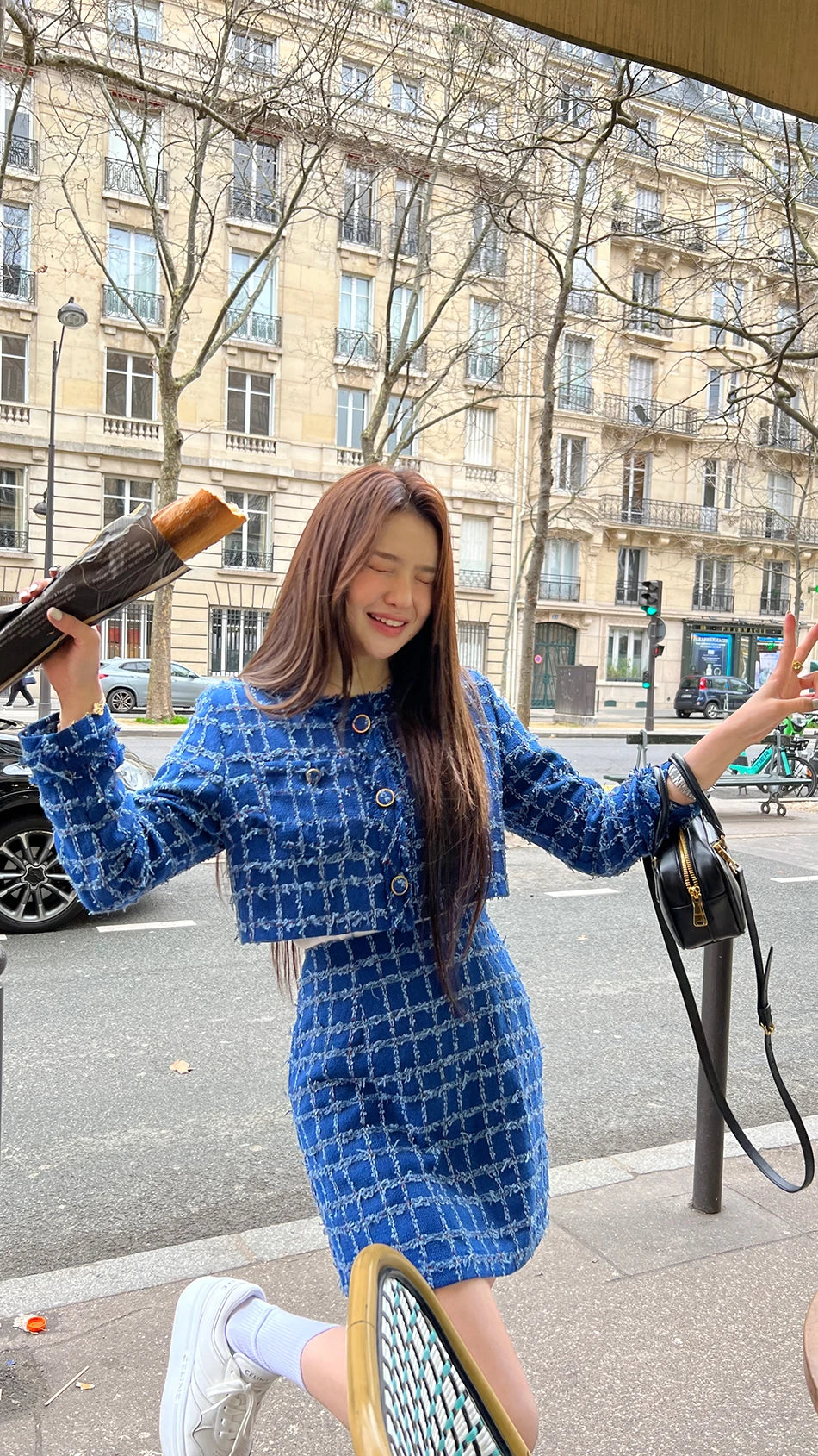 Trajes De Mujer Conjunto 2 Piezas Elegantes Fashion Autumn and Spring Casual Women Regular Fit 2 Piece Blazer and Skirt